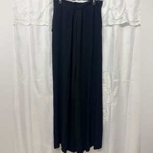 NWT Akris 100% Silk Pleated Trousers— Size 10